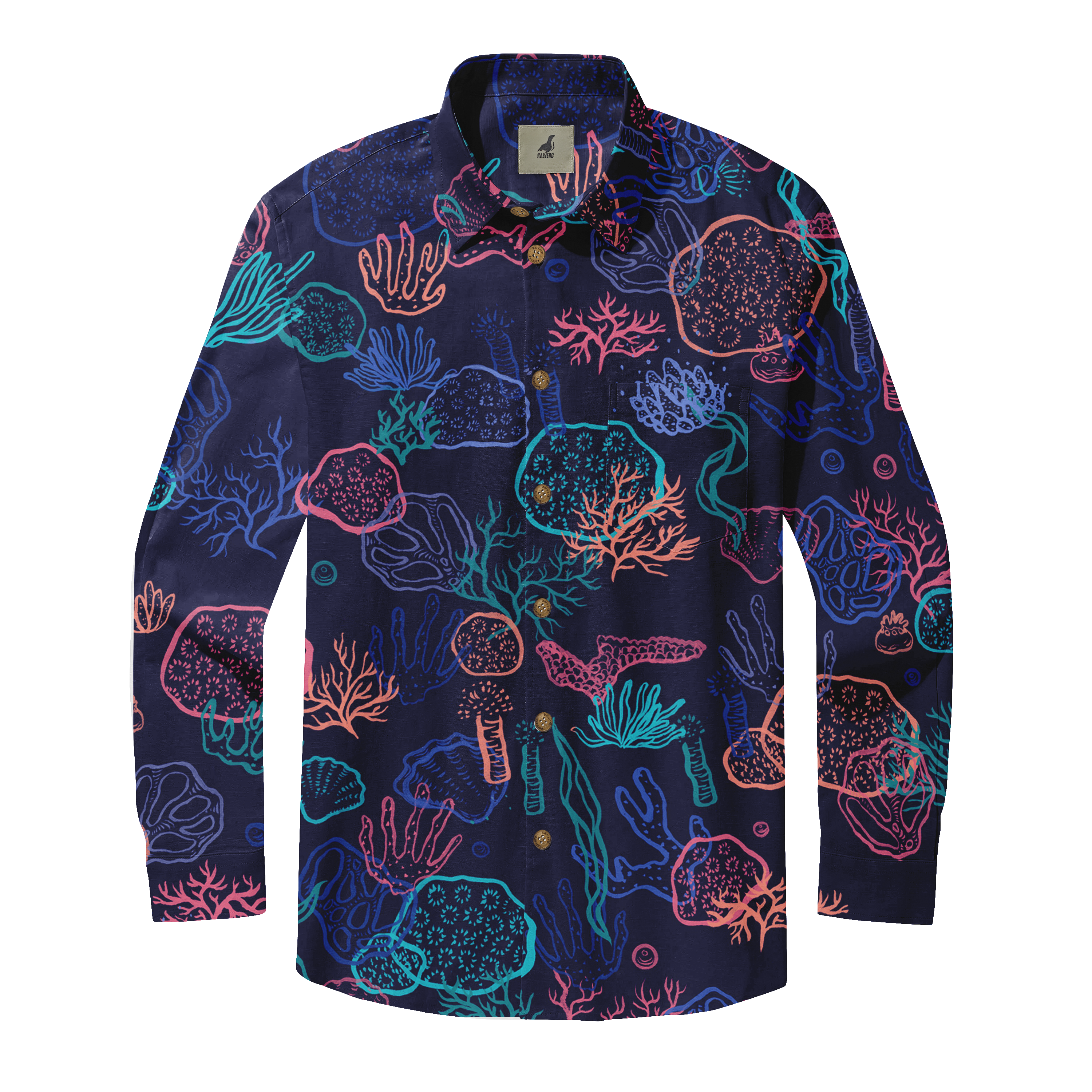 Reef Glow Long Sleeve Shirts