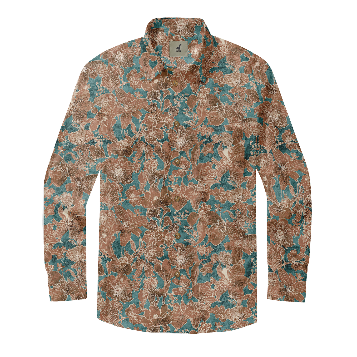 Rustic Flora Long Sleeve Shirts