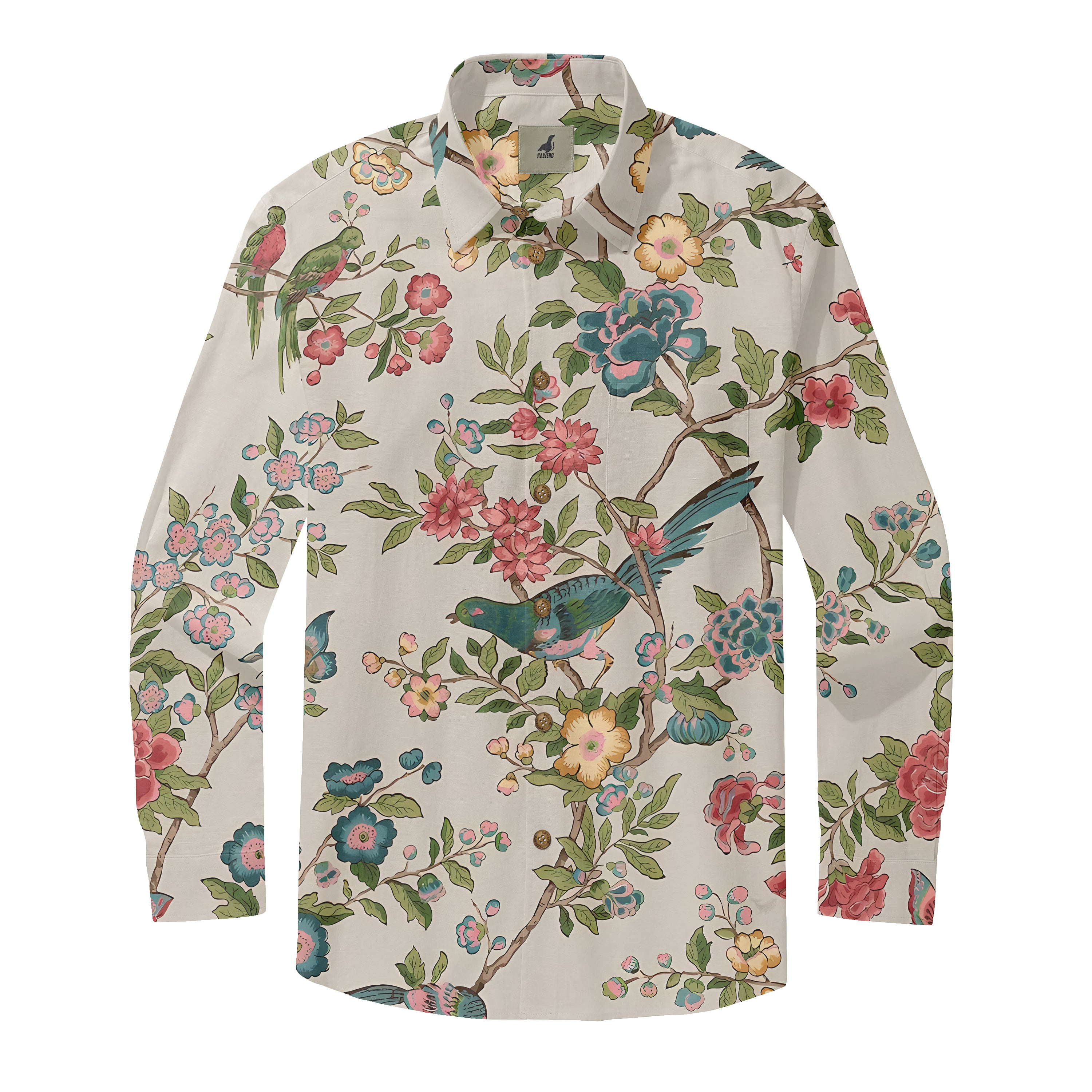 Floral Serenade Long Sleeve Shirts