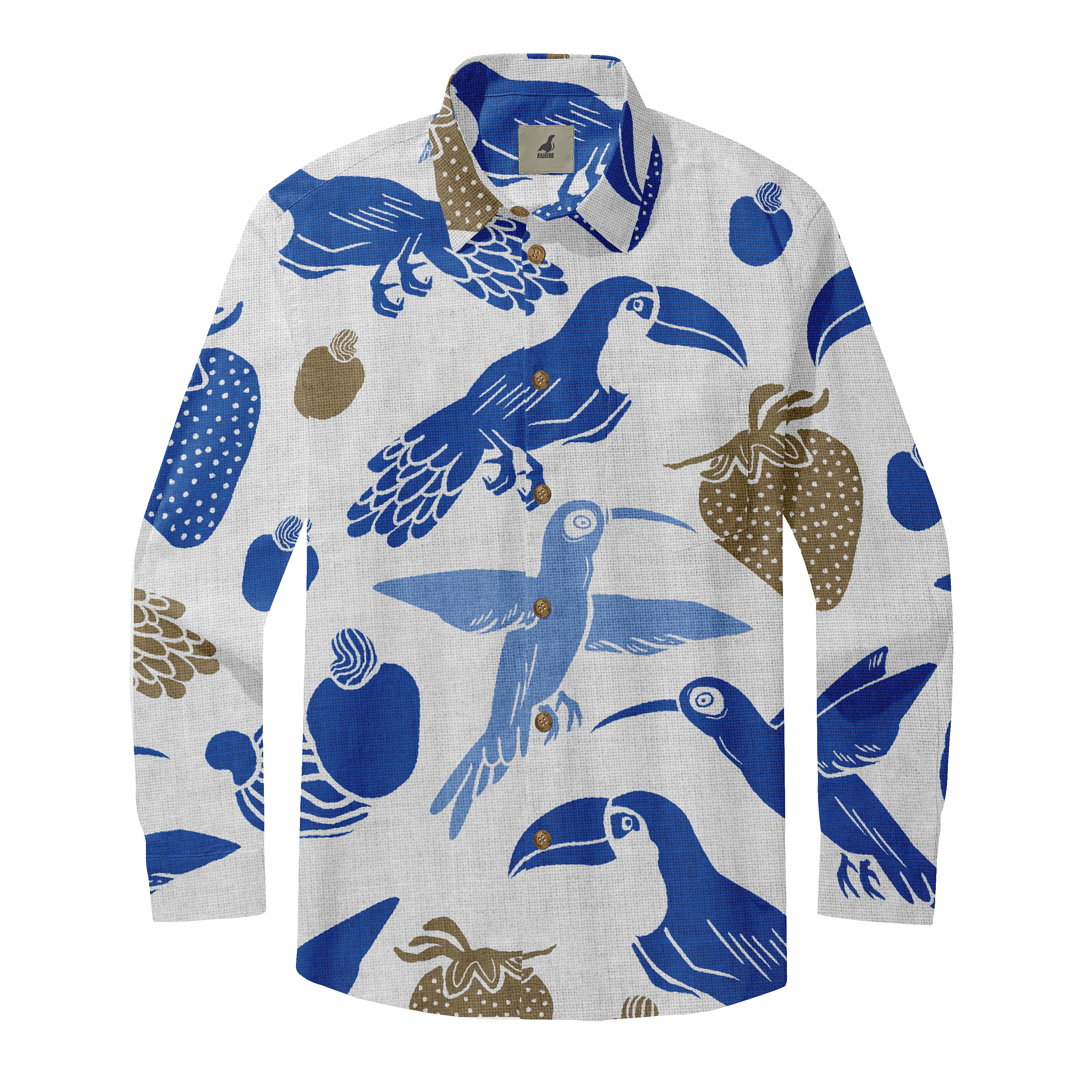 Blue Serenade Long Sleeve Shirts