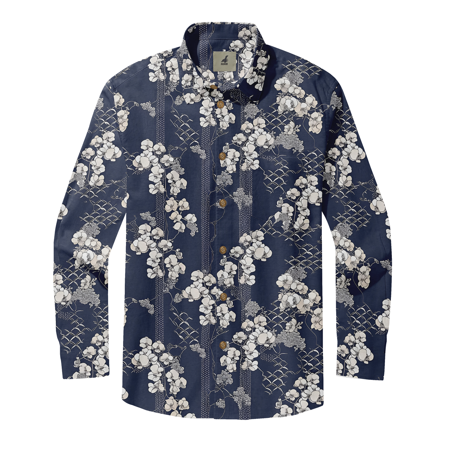 White Orchid Long Sleeve Shirts