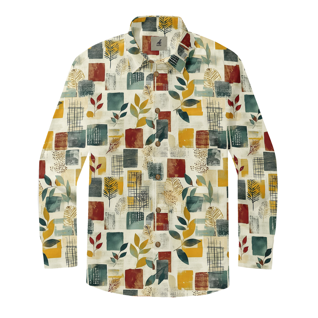 Abstract Nature Long Sleeve Shirts