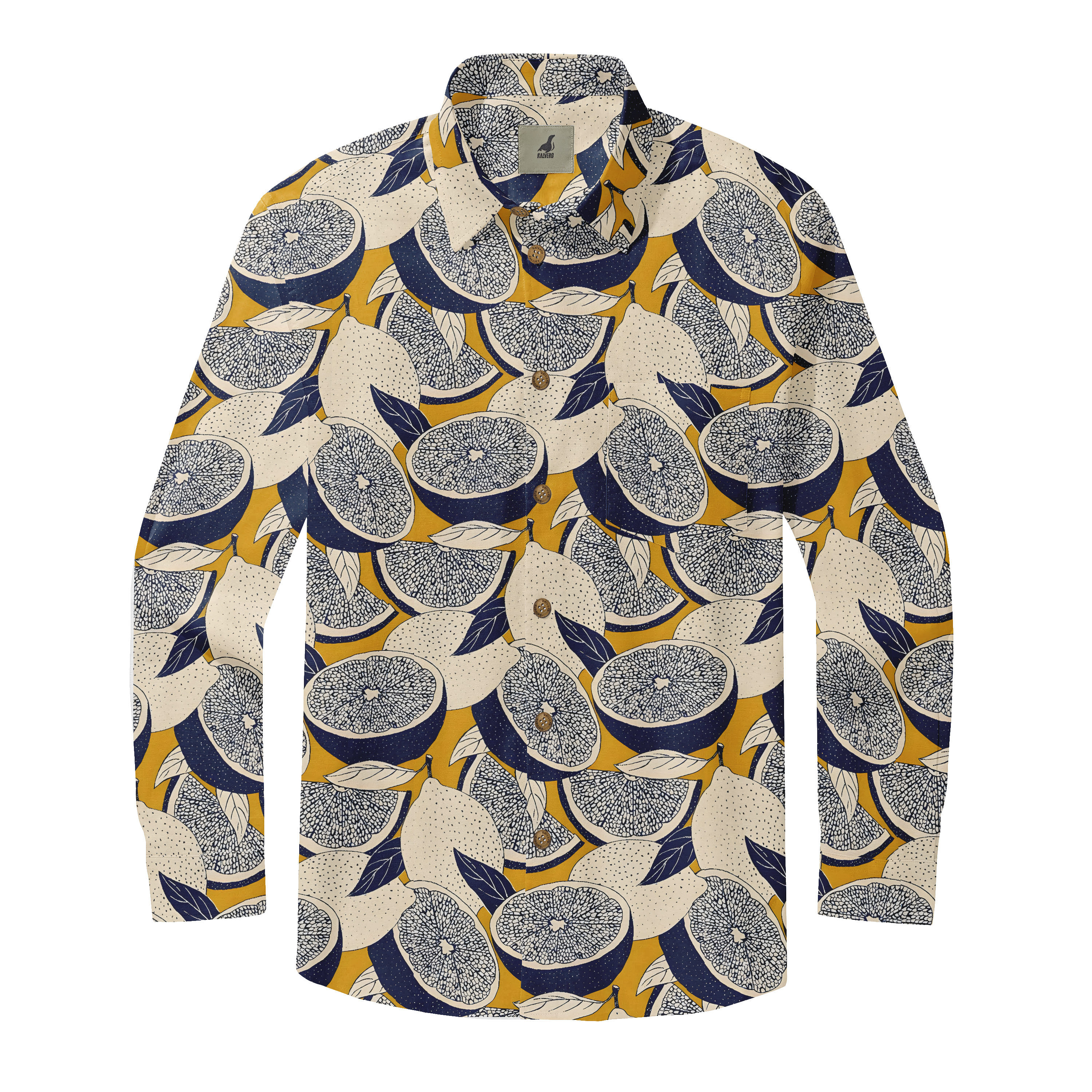 Citrus Twist Long Sleeve Shirts