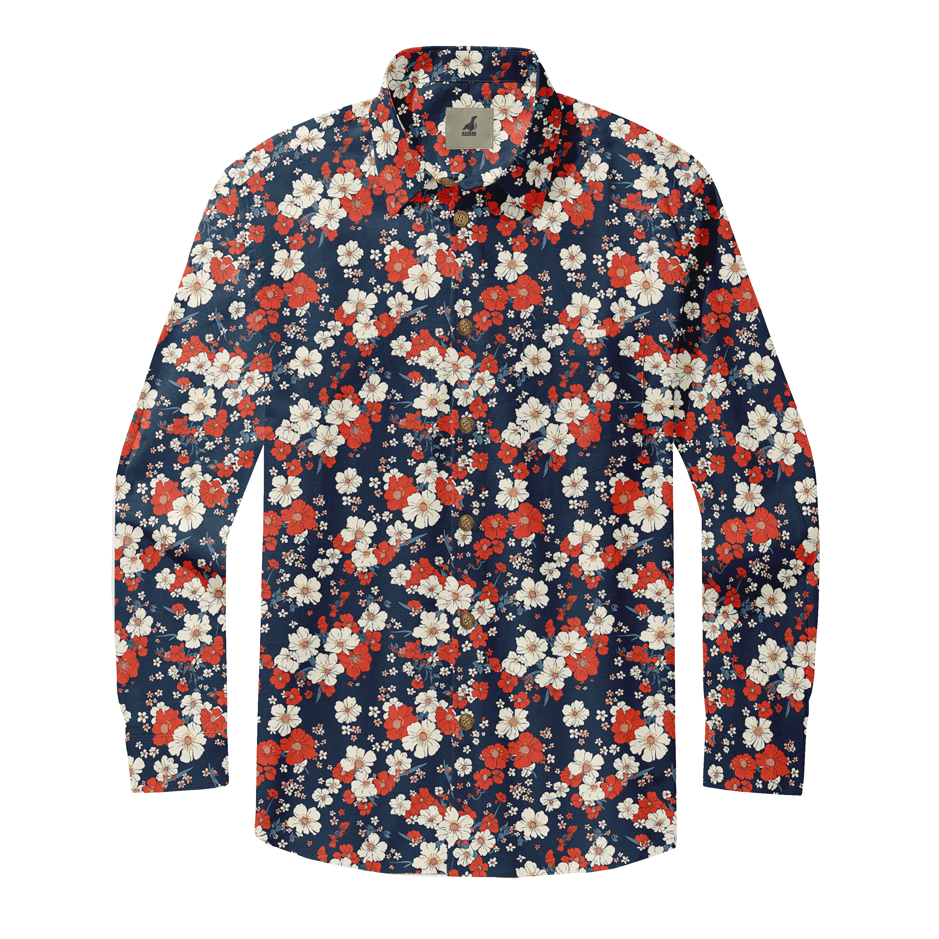 Blossoms of Harmony Long Sleeve Shirts