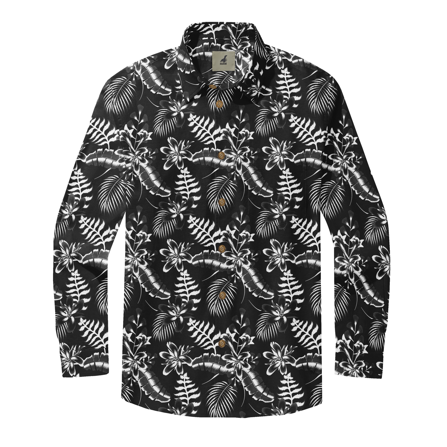 Dark Jungle Long Sleeve Shirts