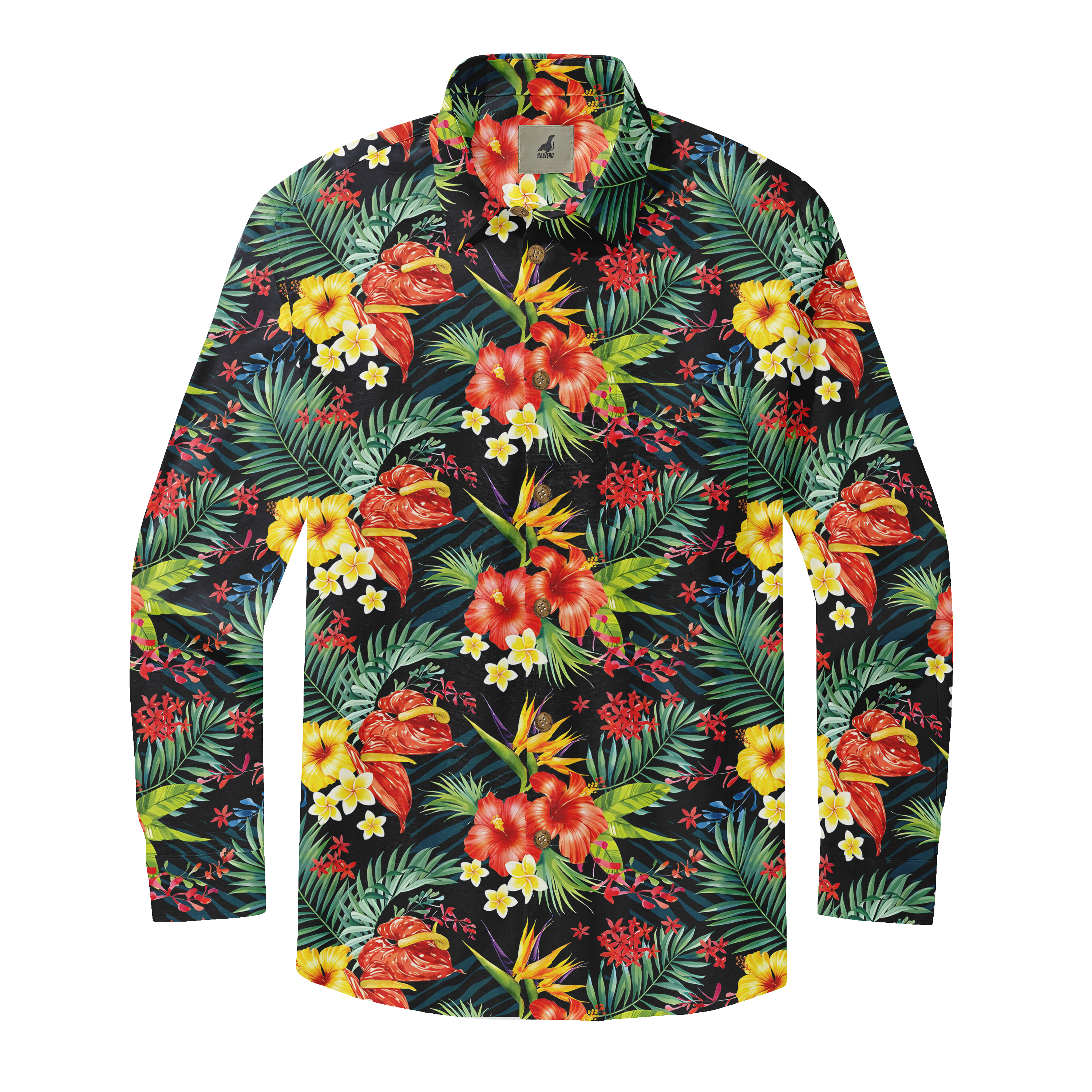 Island Paradise Long Sleeve Shirts