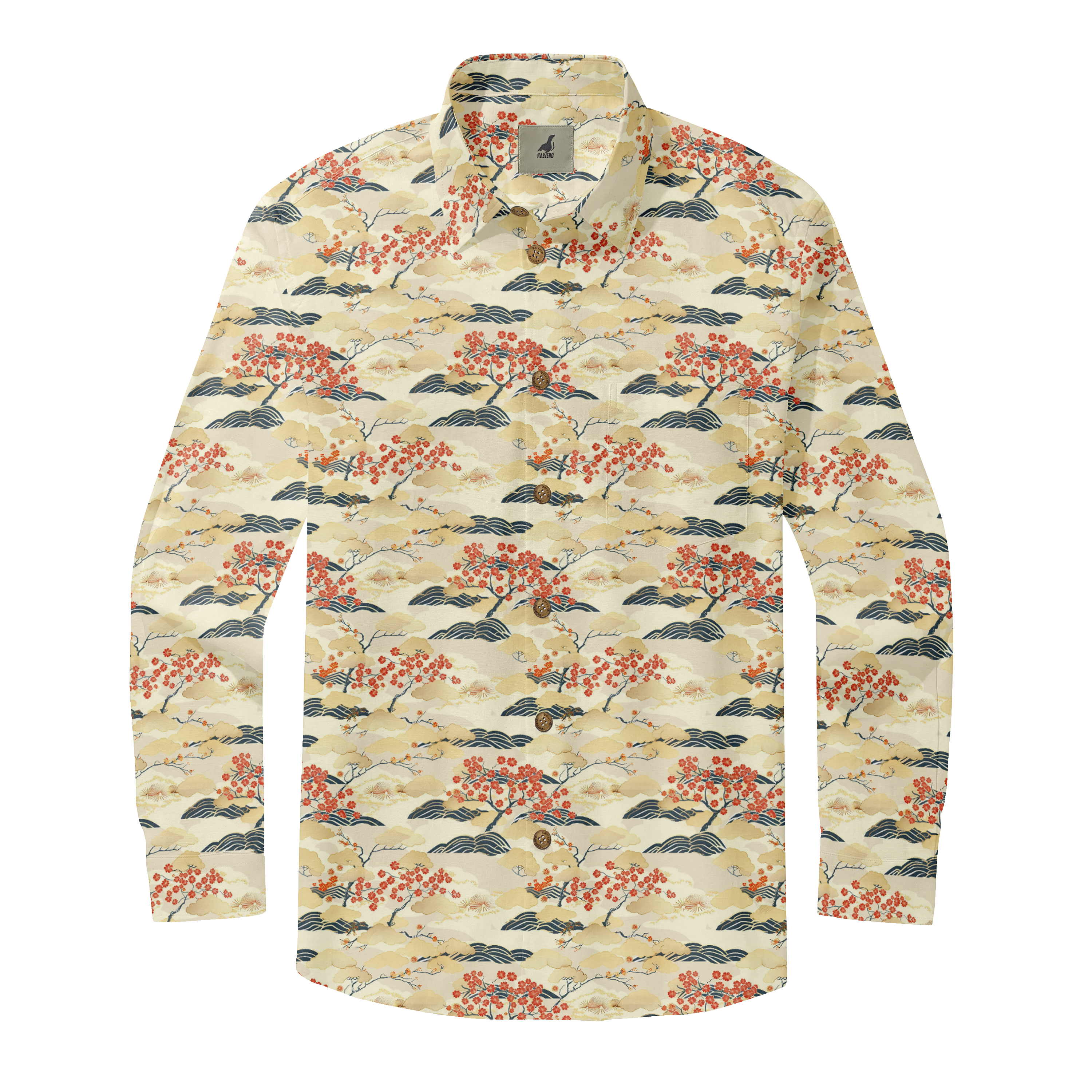 Spring Mountain Dream Long Sleeve Shirts