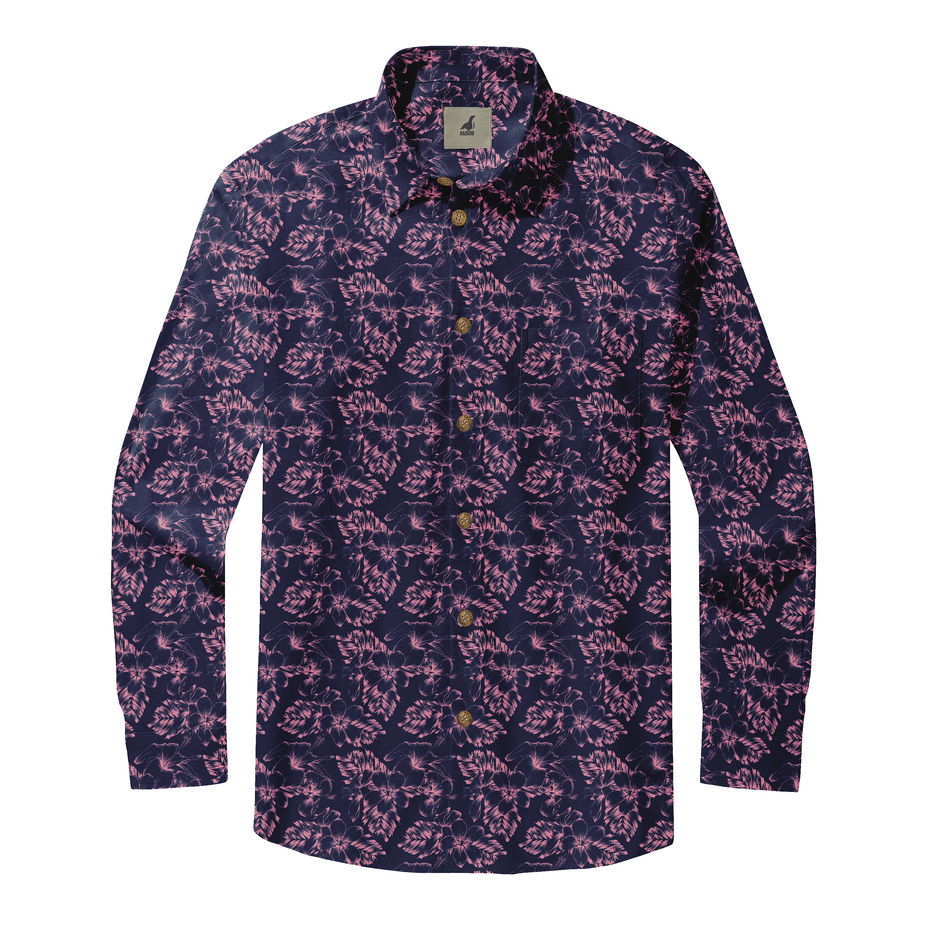 Nocturnal Blooms Long Sleeve Shirts