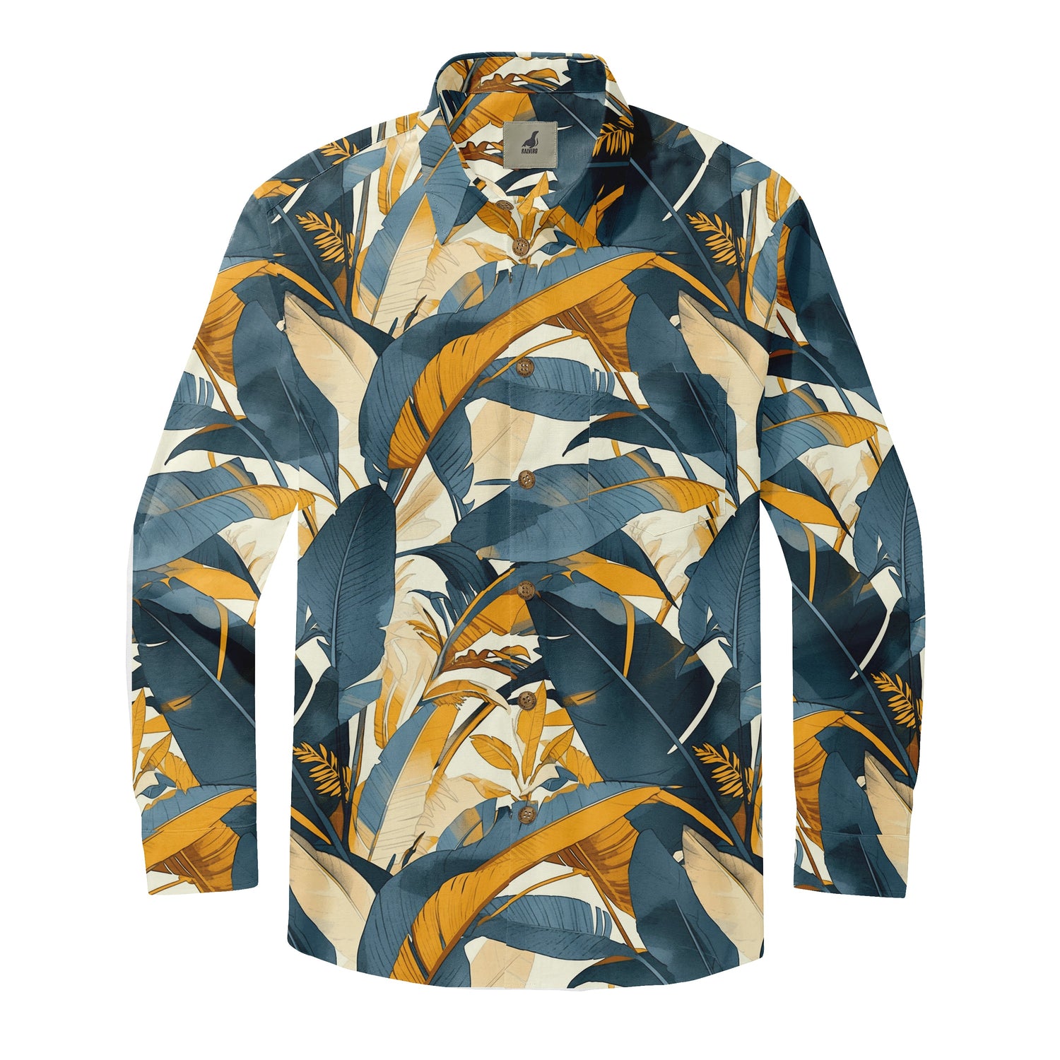 Golden Tropics Long Sleeve Shirts