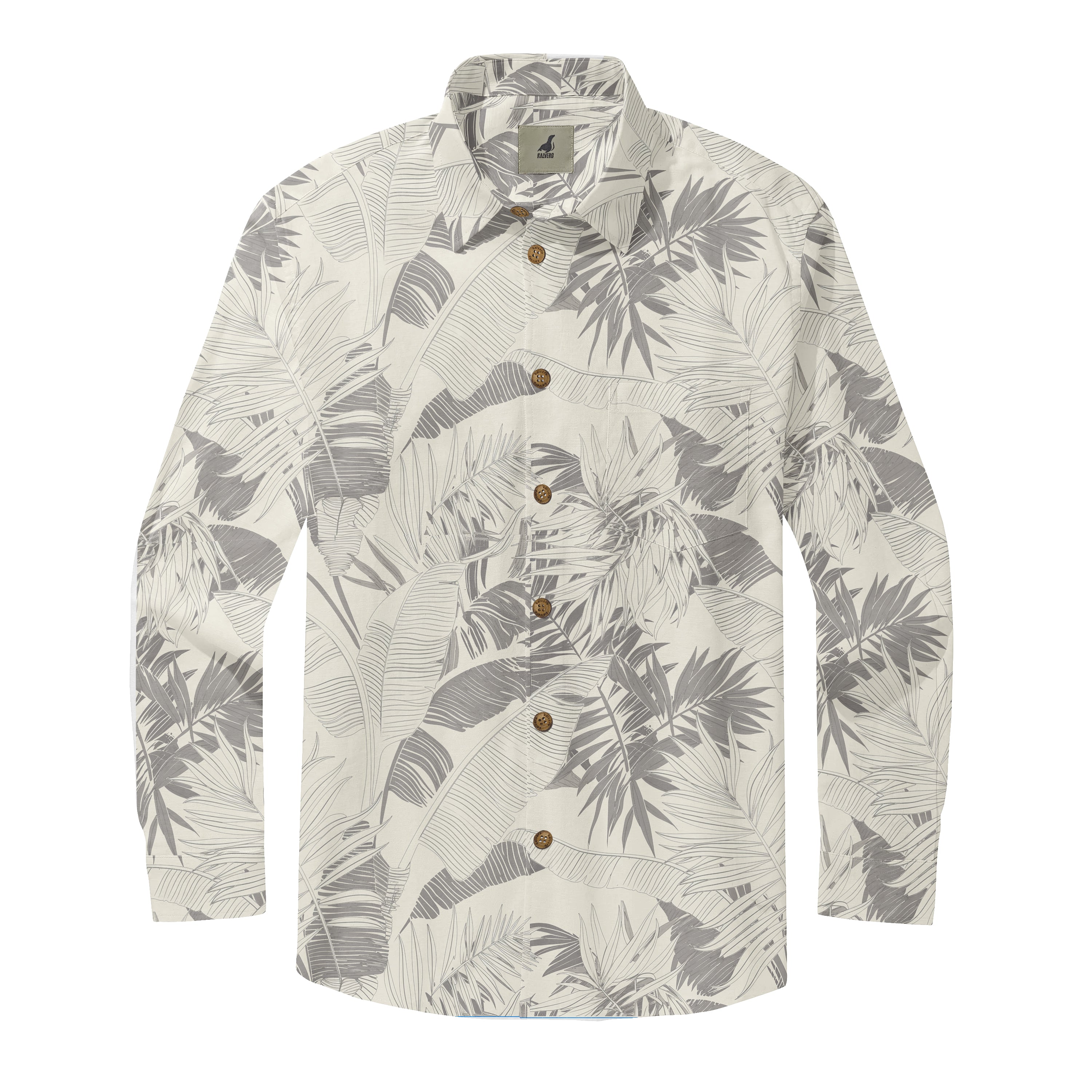 Silver Palms Long Sleeve Shirts